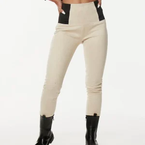 Pantalon style cavalier en velours