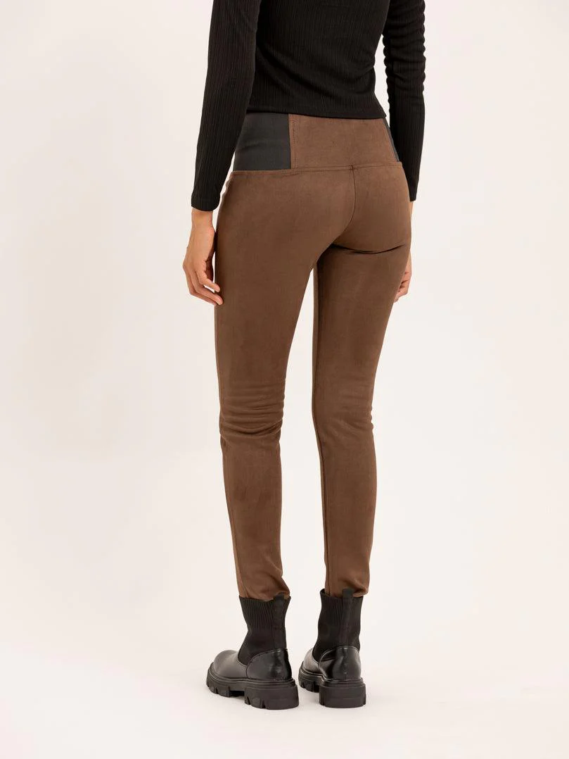 Legging taille haute moulante en velours – Image 8