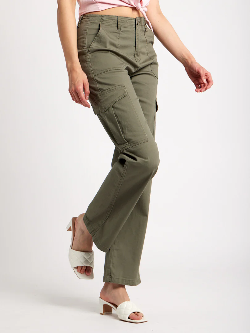 Pantalon cargo droit