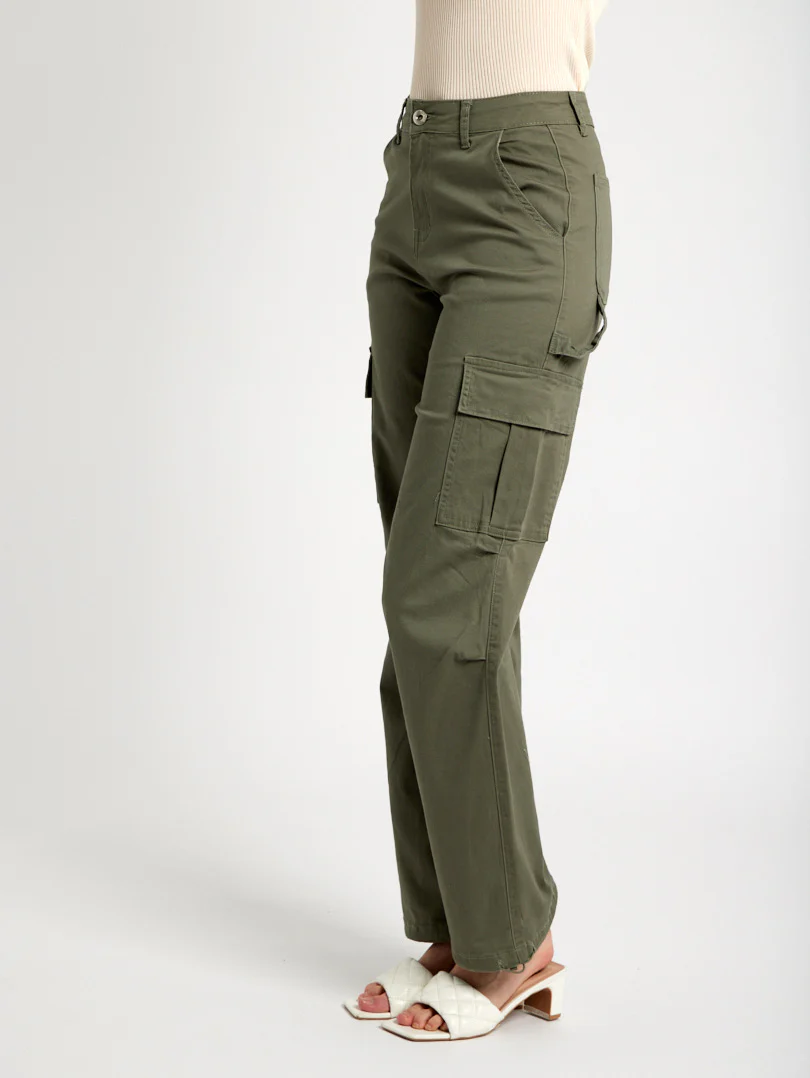 Pantalon cargo avec cordon de serrage – Image 3
