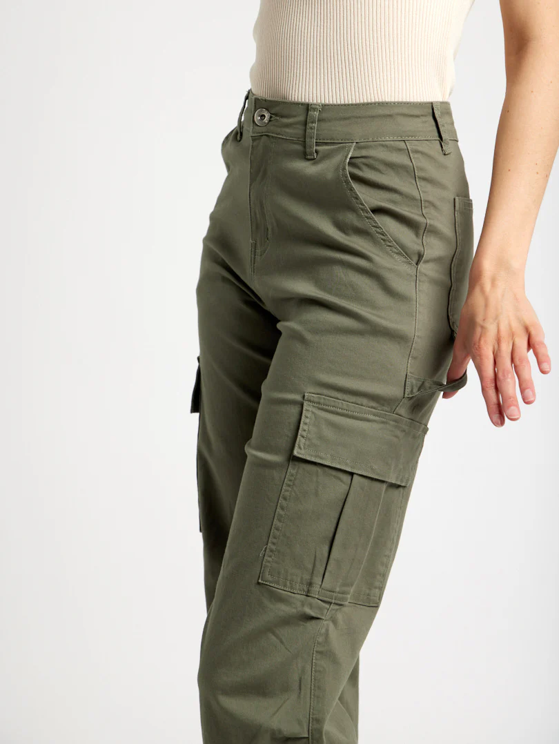 Pantalon cargo avec cordon de serrage – Image 5