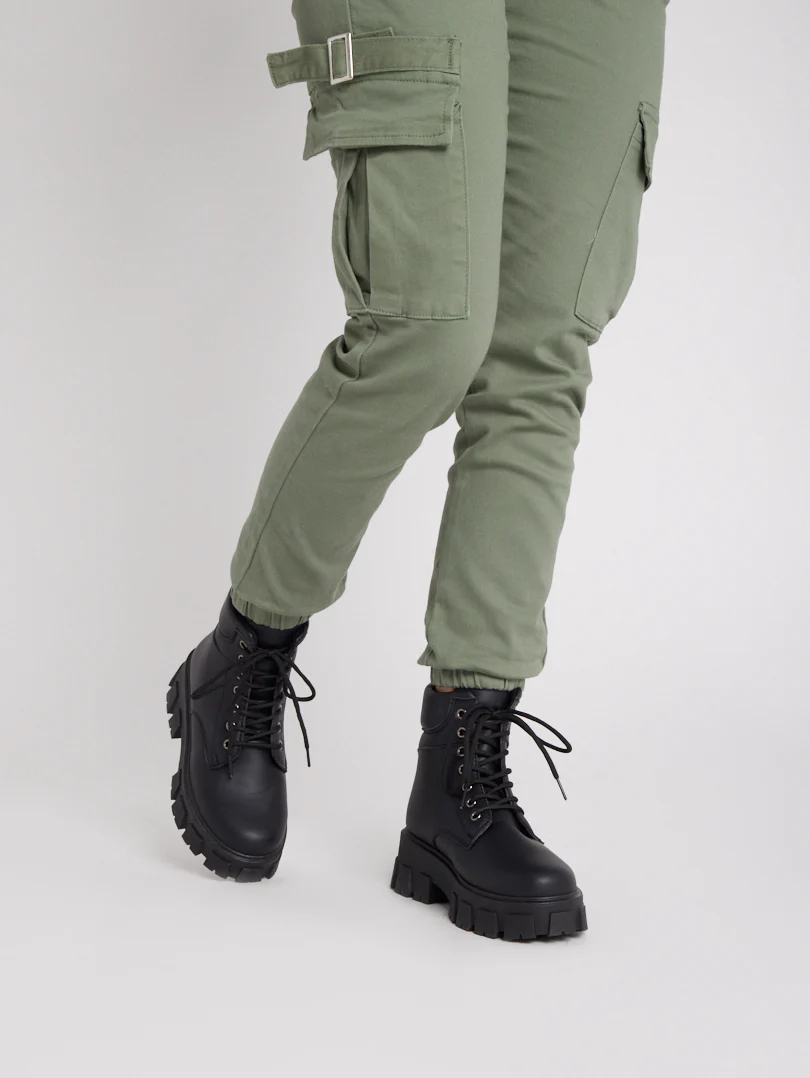 Bottines à plateforme crantée – Image 3