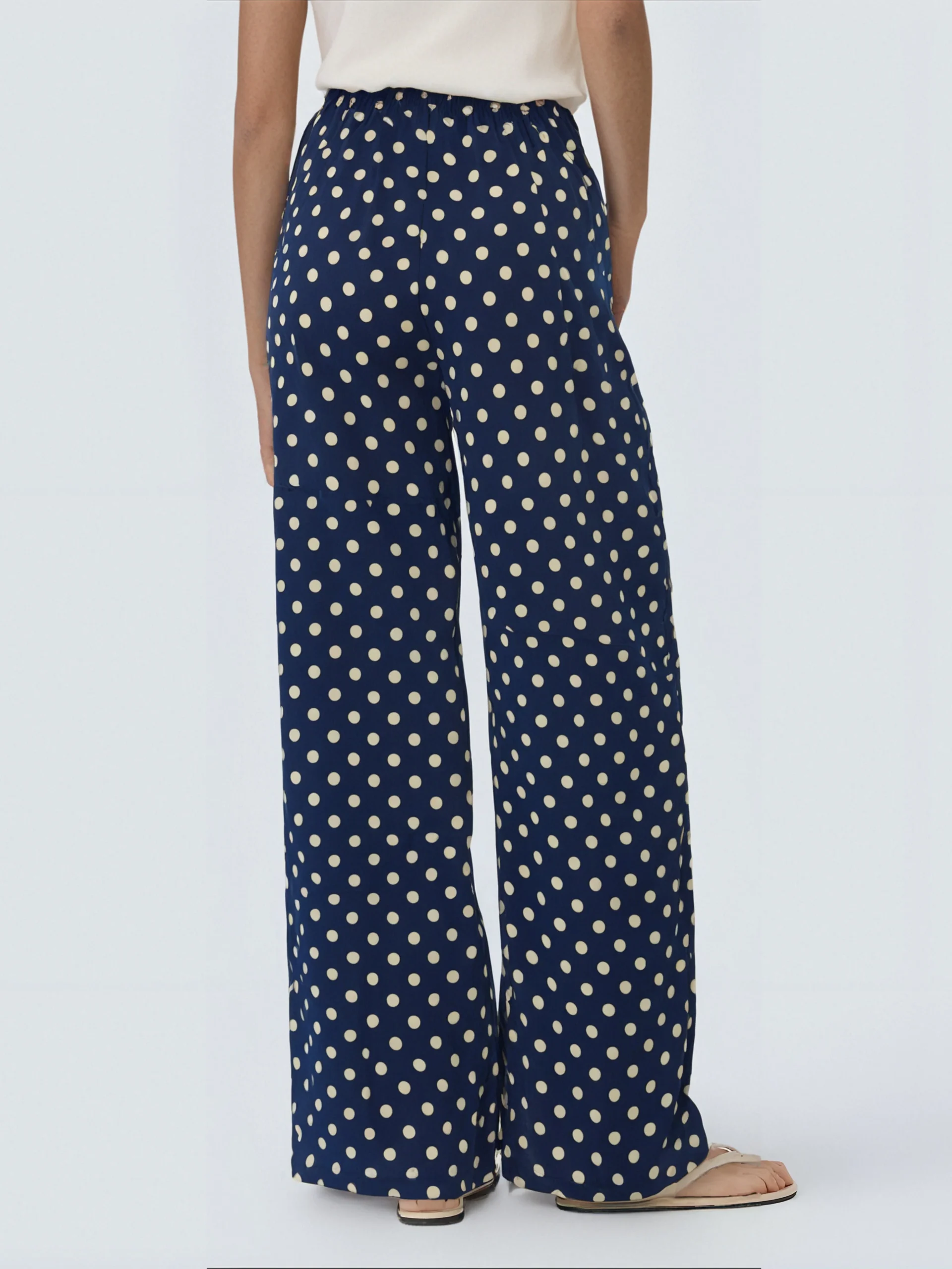 Pantalon Décontracté à Petits Pois – Image 6