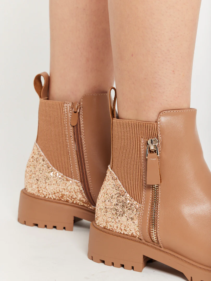 Bottines strass