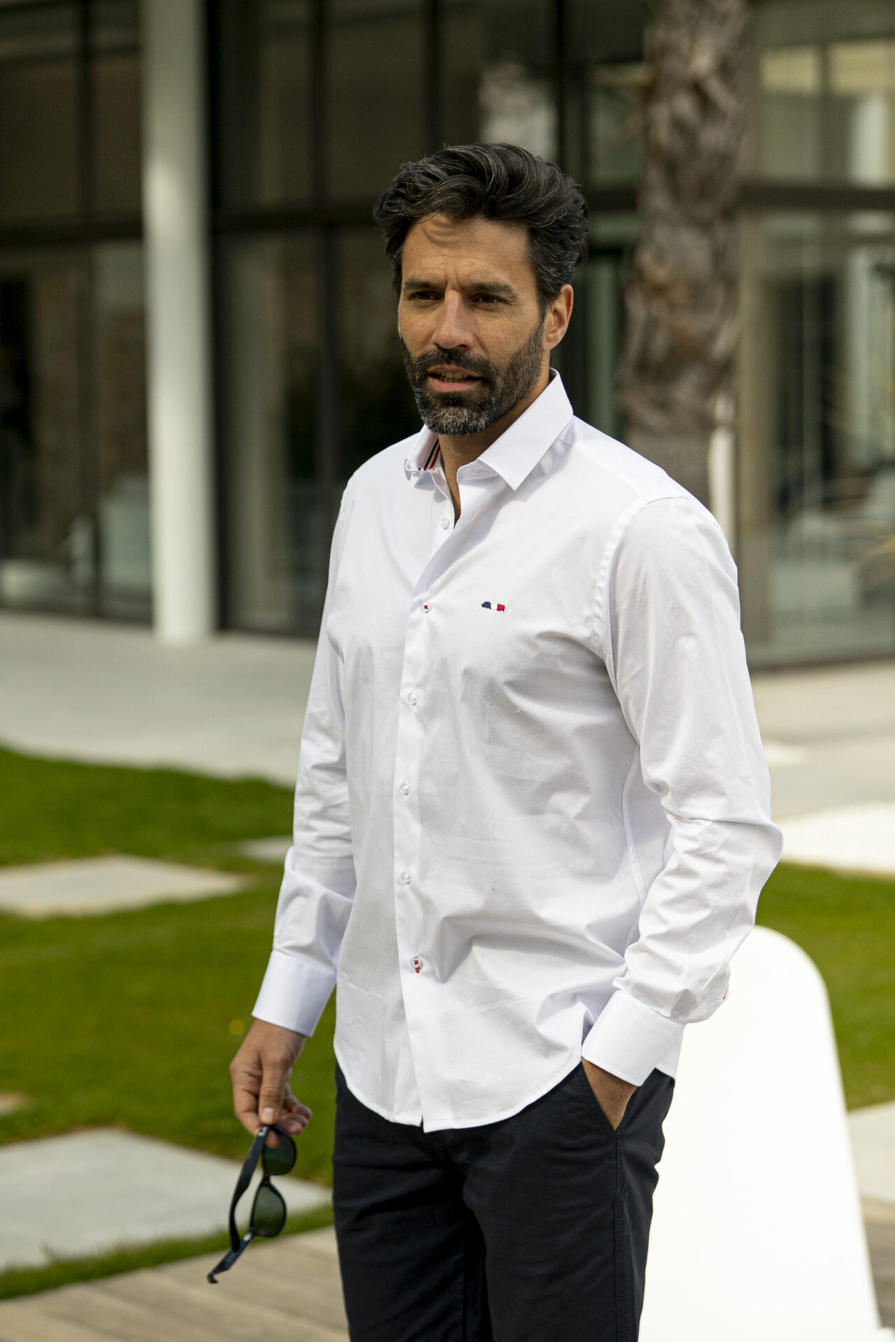 Chemise en coton NOLAN Blanc