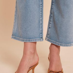 Mules en daim avec noeud