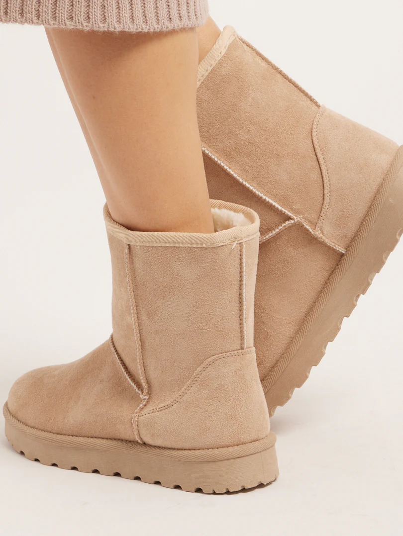 Bottes fourées mi hautes – Image 3