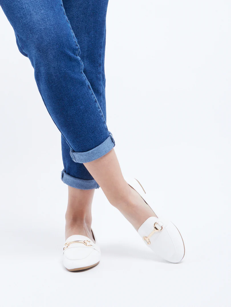 Mocassins boucles mors