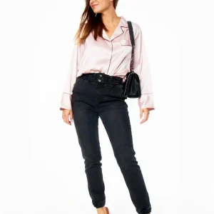 Jogger pant en jean Denim noir