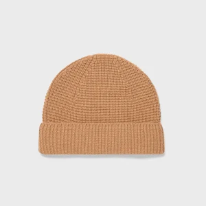 Textured Waffle Hat in Sandstone