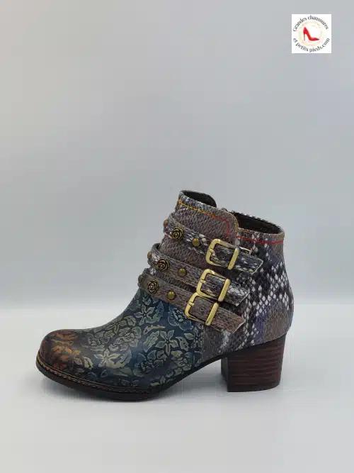 Bottines Alcexiao Gris