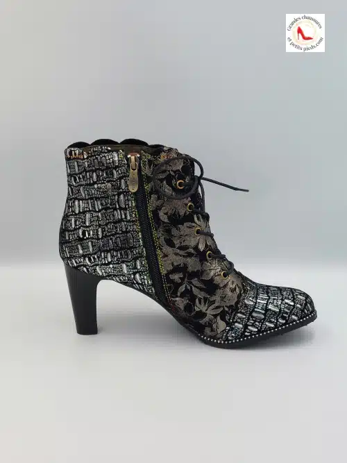 Bottines Alcbaneo Noir – Image 3