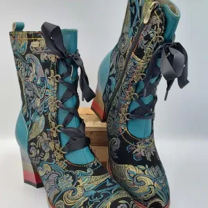 Bottines Geceko Turquoise