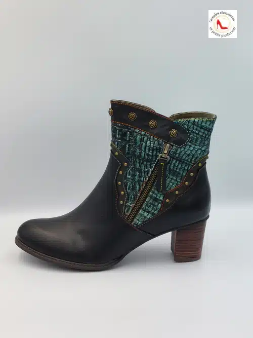 Bottines Incdianao Noir – Image 3