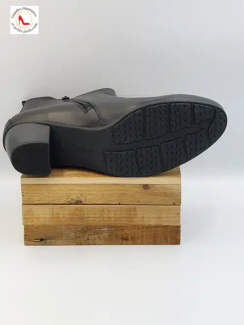Bottines Cuir Noir – Image 4