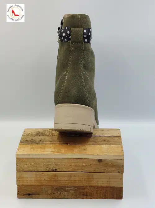Boots Kaki Cuir – Image 6