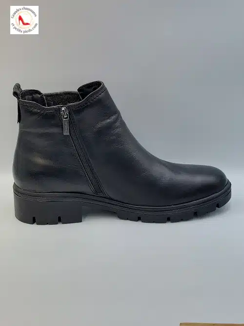 Boots Noir Cuir – Image 3