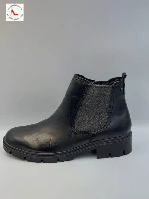 Boots Noir Cuir