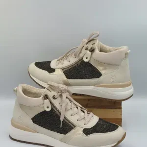 Sneakers Beiges Noires