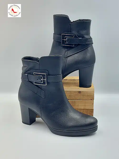 Bottines Noir Cuir