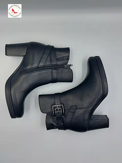 Bottines Noir Cuir – Image 4