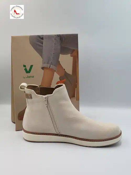 Boots « Végan » Beige Taupe – Image 3