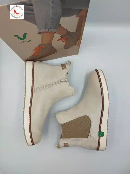 Boots « Végan » Beige Taupe – Image 4