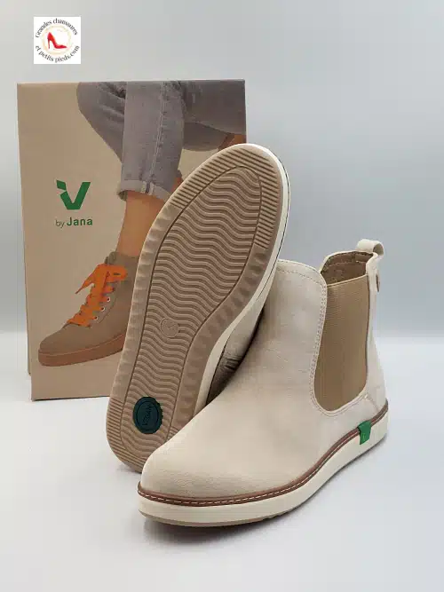 Boots « Végan » Beige Taupe – Image 5