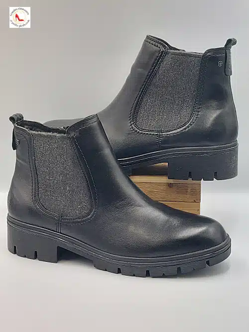 Boots Noir Cuir