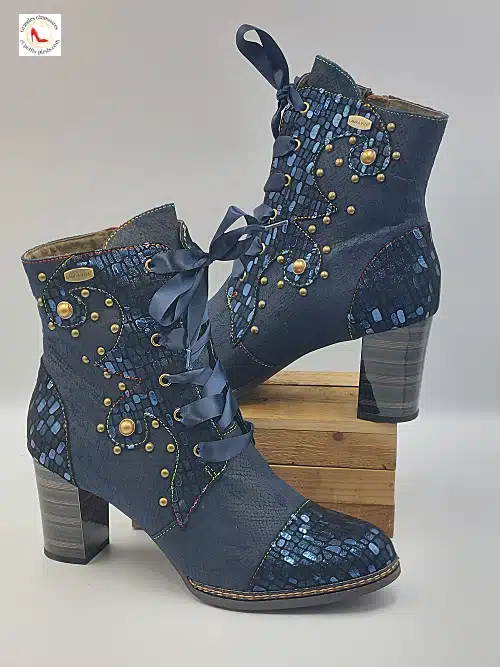 Bottines Elceao Bleues