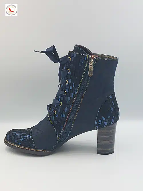 Bottines Elceao Bleues – Image 3