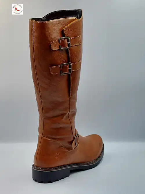 Bottes Marron Similicuir Souple – Image 5
