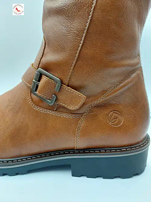 Bottes Marron Similicuir Souple – Image 7