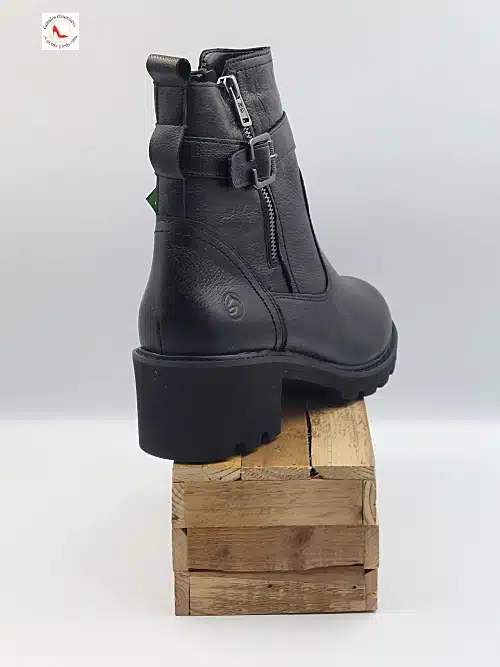 Bottines Cuir Souple Noir – Image 8