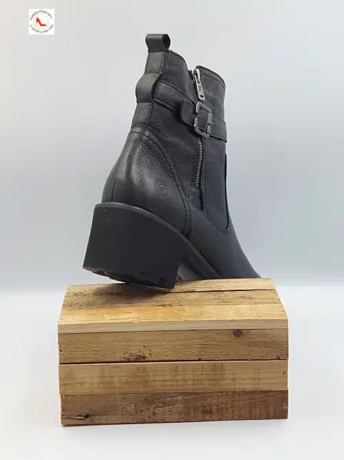Bottines Cuir Souple Noir – Image 6