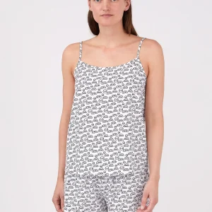 Women's David Shrigley Cami in White