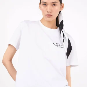 Women's David Shrigley Boy Fit T-shirt in White