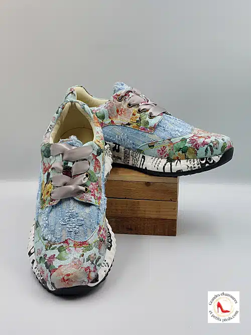 Basket Design Bleu Ciel