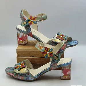 Sandale Chic Bleu ou Rose