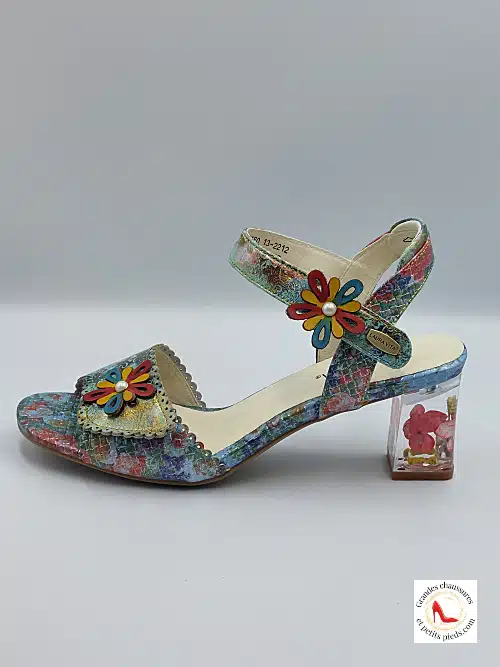 Sandale Chic Bleu ou Rose – Image 9