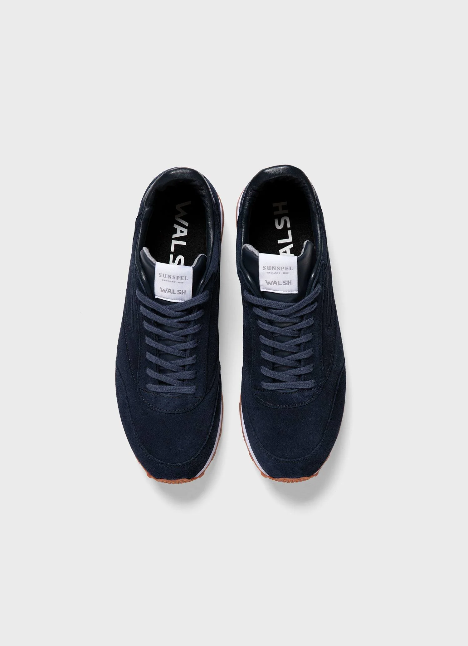 Men's Sunspel and Walsh Trainer in Navy – Image 4