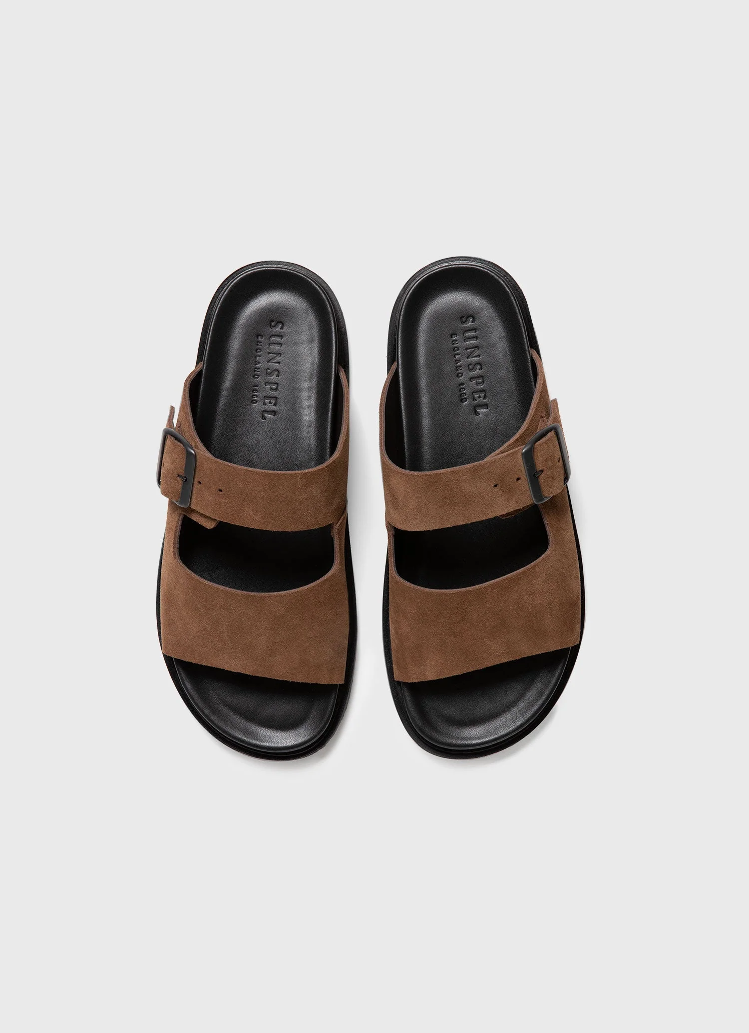 Men's Buckle Slider in Dark Stone – Image 4
