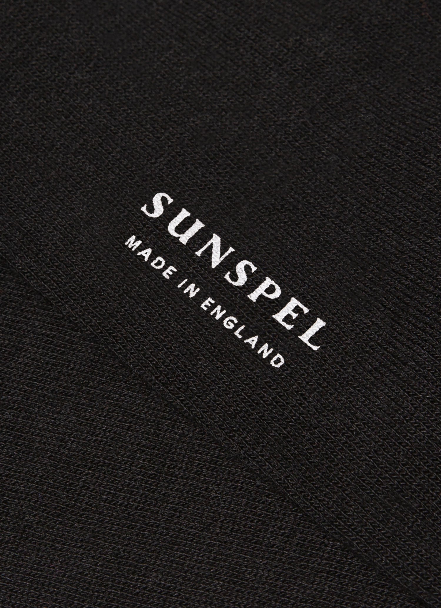 Men&rsquo;s Long Staple Cotton Socks in Black