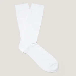 Men's Cotton Socks in White