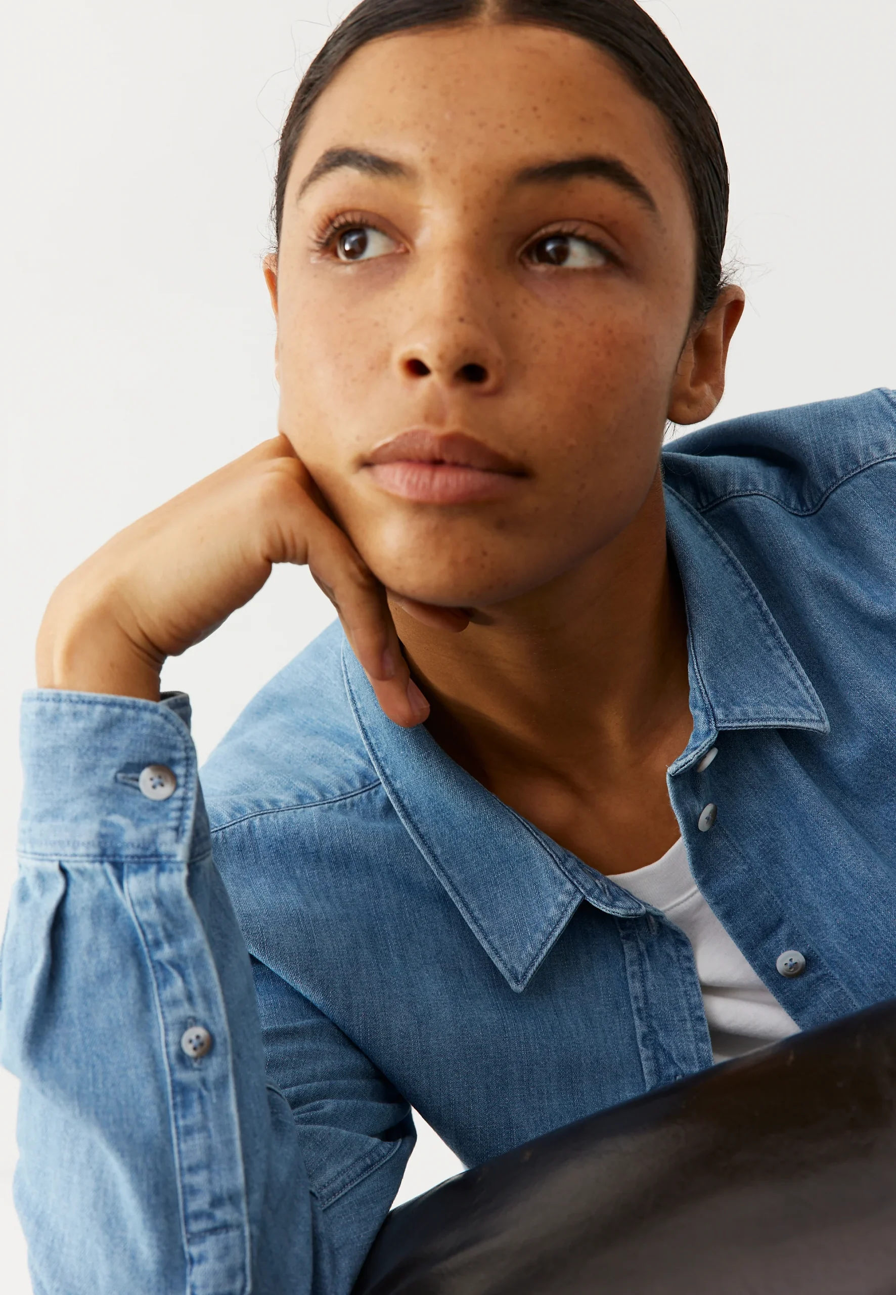 La chemise en jean