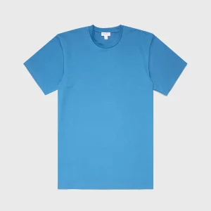Men's Riviera Midweight T-shirt in Blue Jean