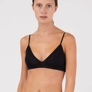 Women's Triangle Bra in Black