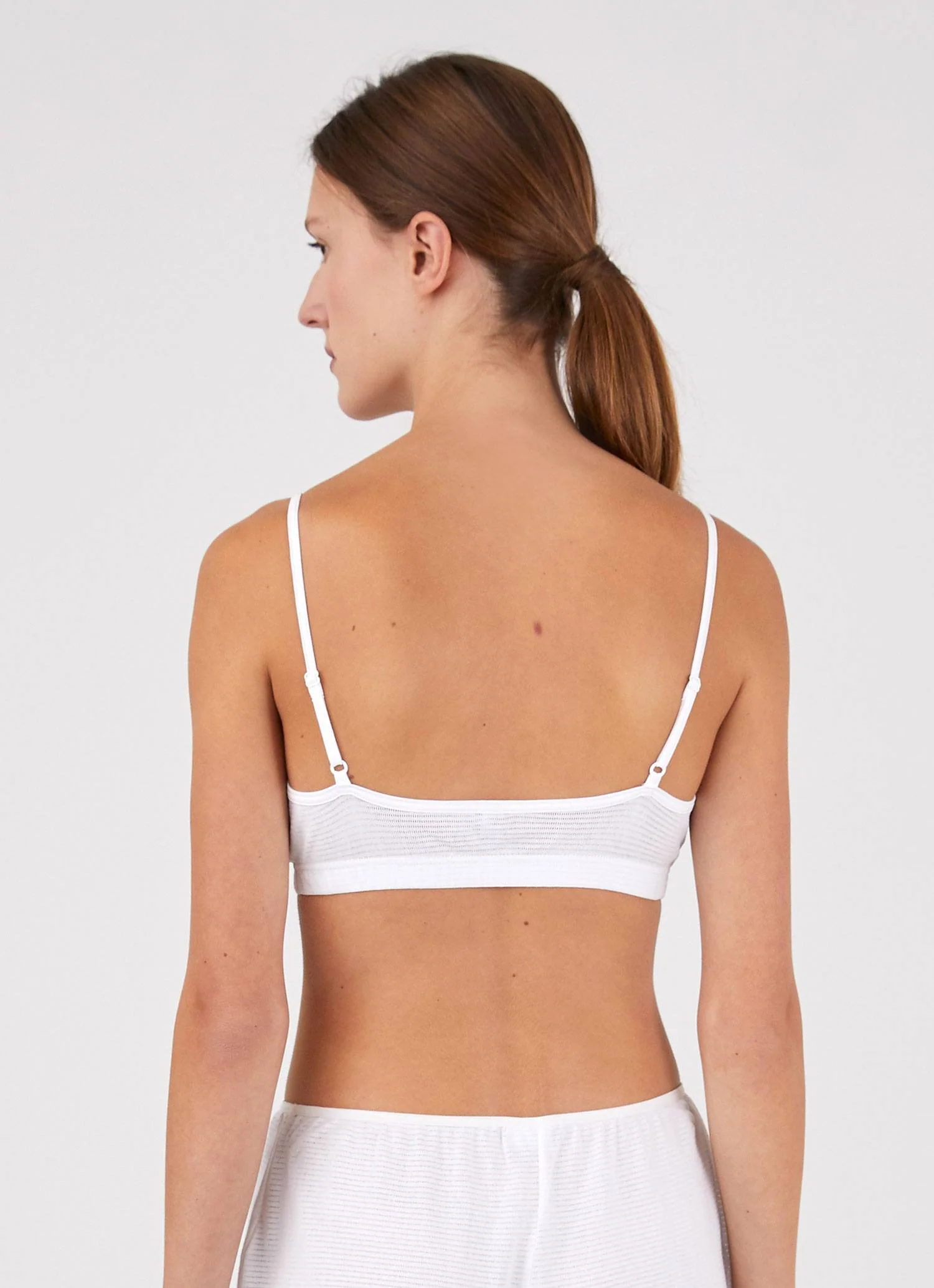 Women&rsquo;s Triangle Bra in White