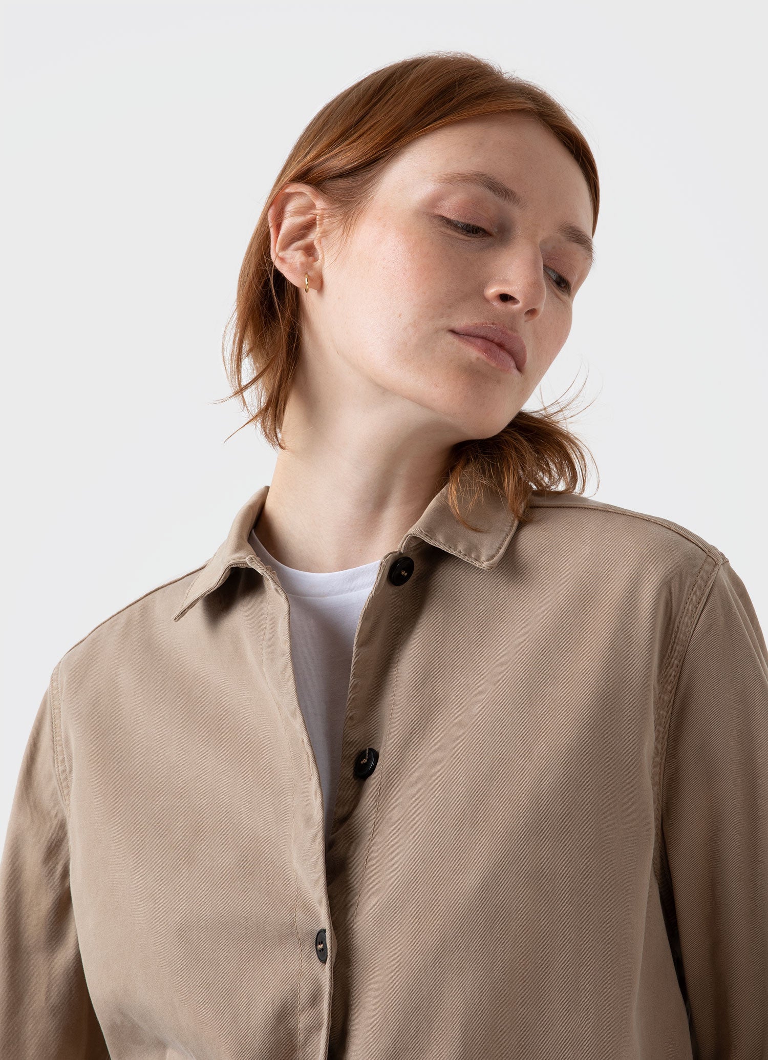 Women&rsquo;s Twin Pocket Jacket in Stone
