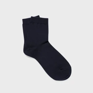 Women's Ankle Socks in Navy